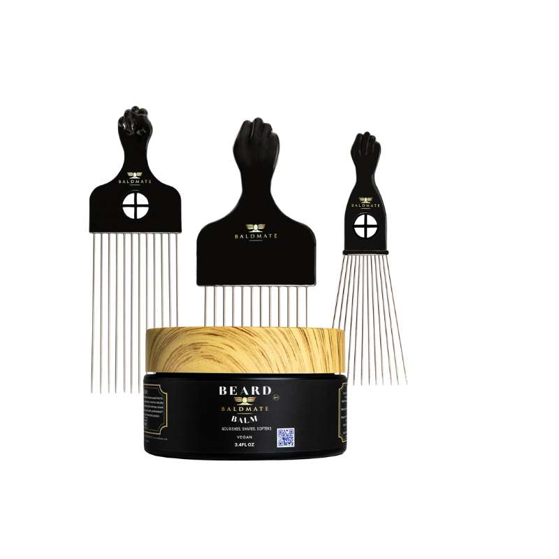 Beard balm & beard comb