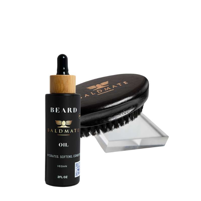 Beard oil & Beard brush