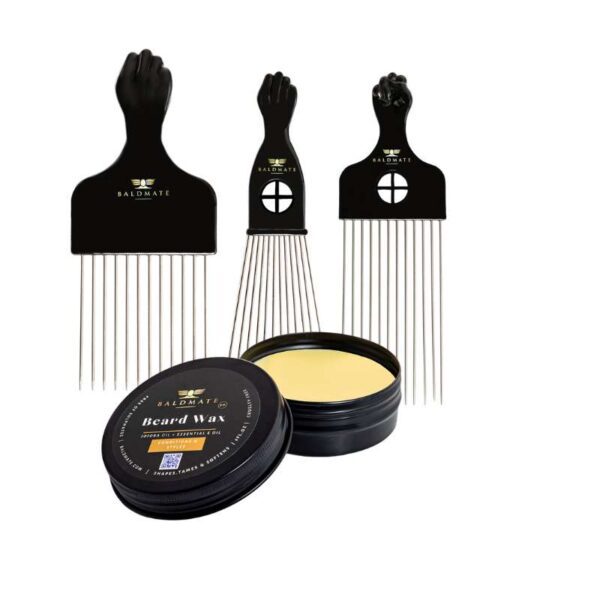 Beard wax & beard comb